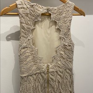 Open Back Sheath Dress